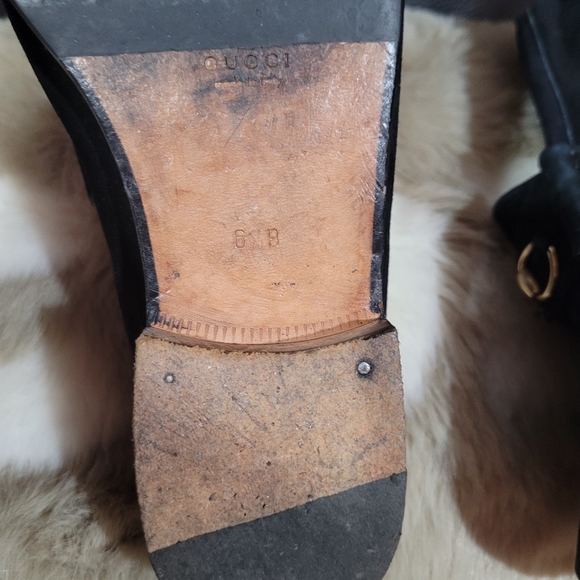 Authentic Gucci vintage horsebit clog mules size 6.5B - Picture 13 of 15